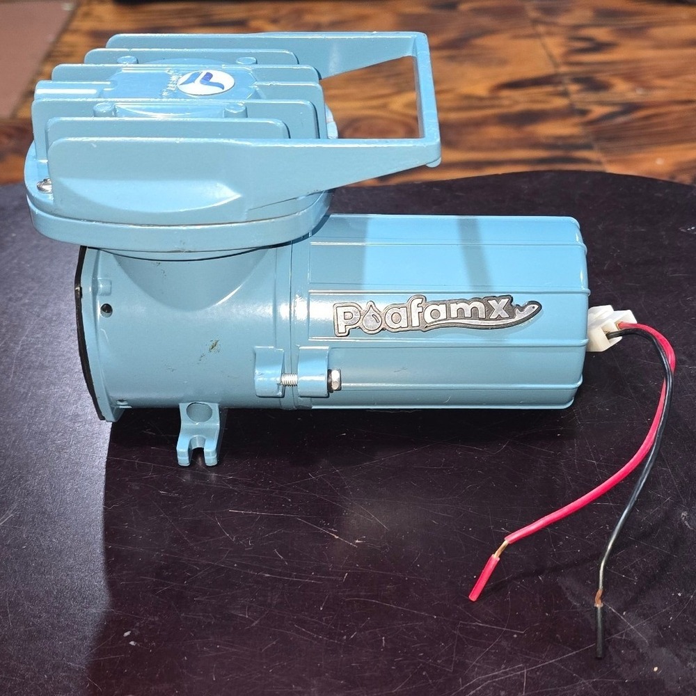 Poafamx 904 AirPump Compressor Motor Blue Industrial Aquarium Hydroponic Aerator